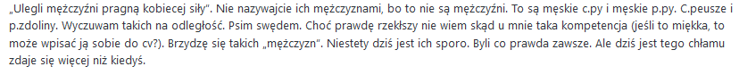 co ty baba jesteś albo cipa? szkodliwe słowa dla mężczyzn