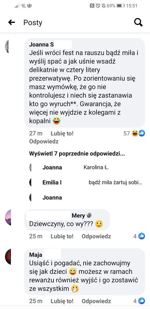 karanie mężczyzn w związkach