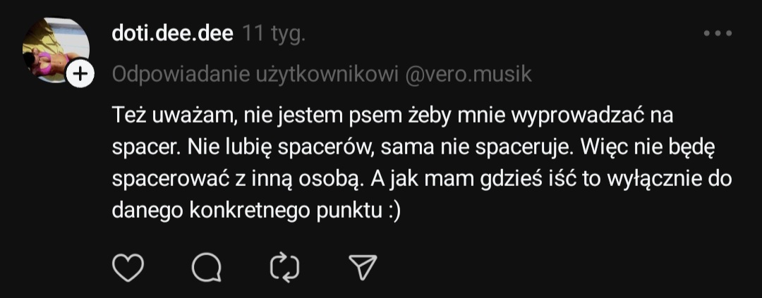 spacer na randce