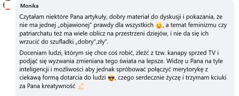 Opinie o stronie i jak do nich podchodzę 39