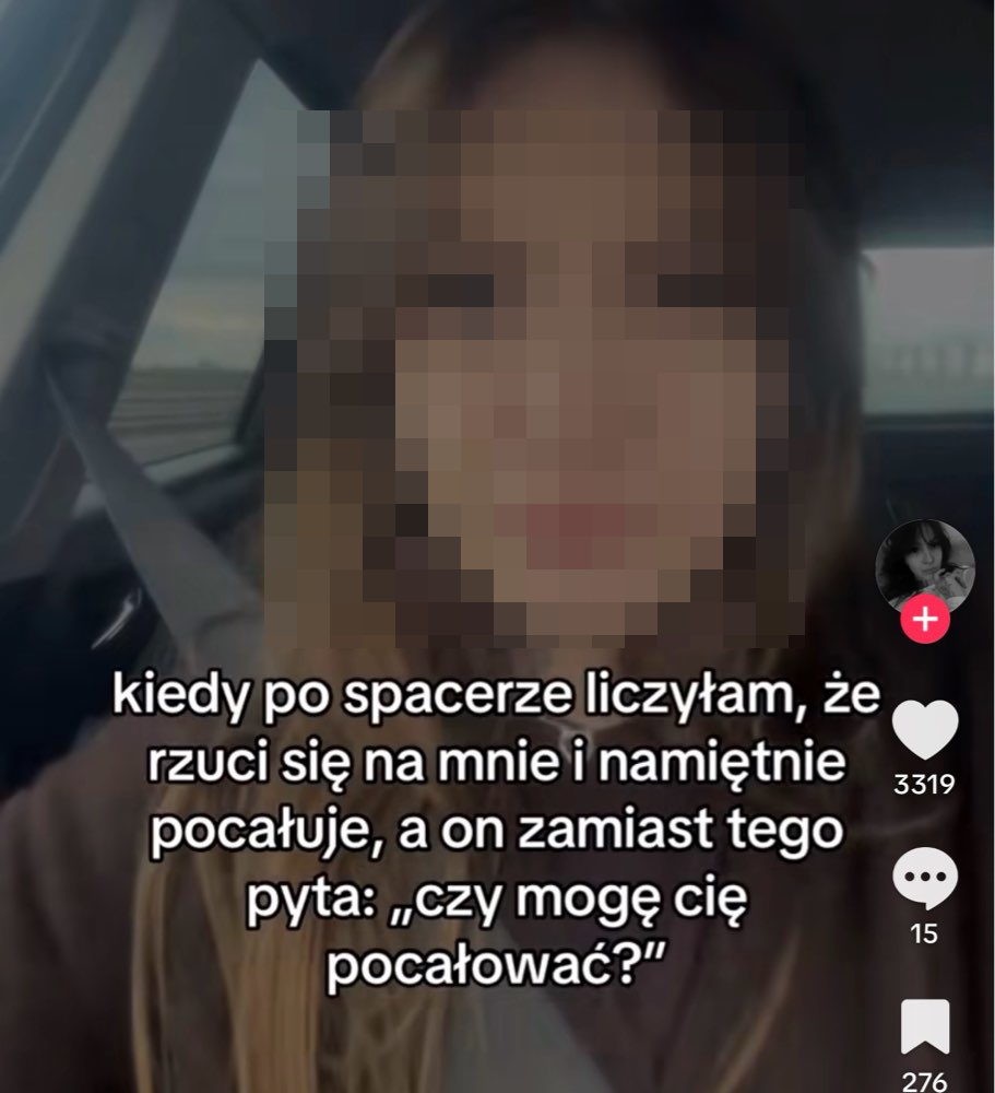 Mężczyzna ma nie pytać kobiet o zgodę